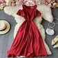 Cute A line short dress fashion dress  696