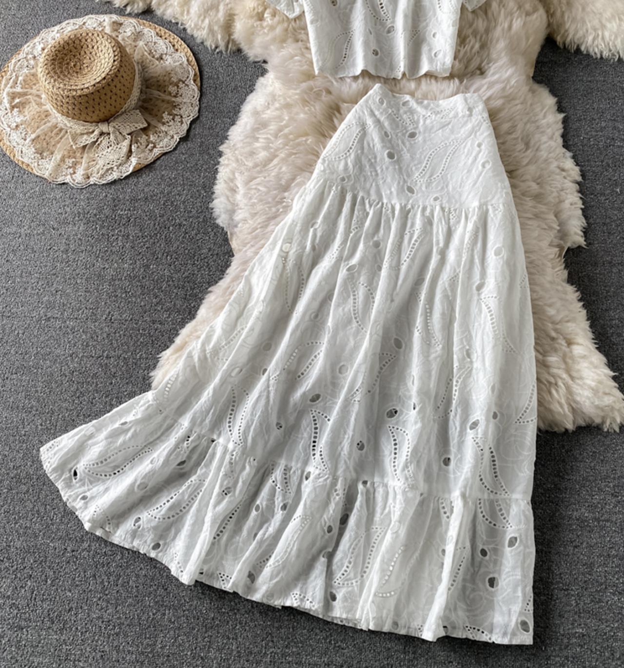 Süßes Kleid in A-Linie, zweiteiliges Kleid 705