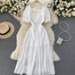 Cute A line short dress fashion dress  699