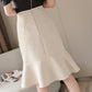 Cute A line chiffon irregular skirt wrap hip skirt  3488