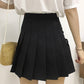 Cute A line side bow pleated skirt  3499