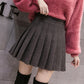 Cute A line pleated skirt  3482