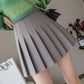 Lovely A line short pleated skirt  3467