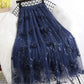 Cute A line tulle short skirt  3455