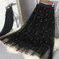 Cute applique tulle skirt  3512