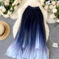 Cute A line tulle skirt  3457