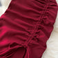 Simple drawstring skirt  3447