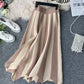 A line stripe skirt high-quality knitted skirt  3511