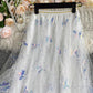 Shiny tulle sequins skirt girl skirt  3492