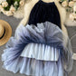 Cute A line tulle skirt  3457