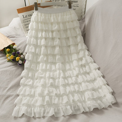 Cute A line skirt fashion skirt  3442