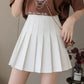 Lovely A line short pleated skirt  3467