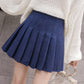 Cute A line pleated skirt  3482