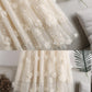 Cute A line tulle applique skirt  3451