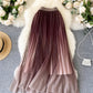 Cute A line tulle skirt  3457