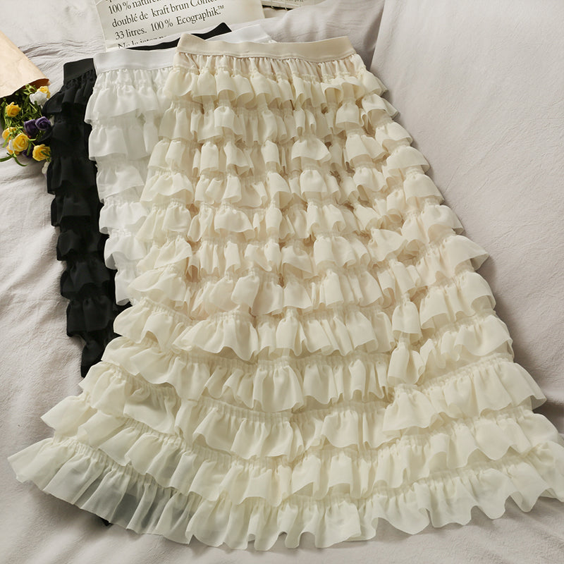 Cute A line skirt fashion skirt  3442