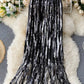 Shiny sequin wrapped hip dress  3490