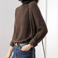 Sweater fashion turtleneck sweater  107