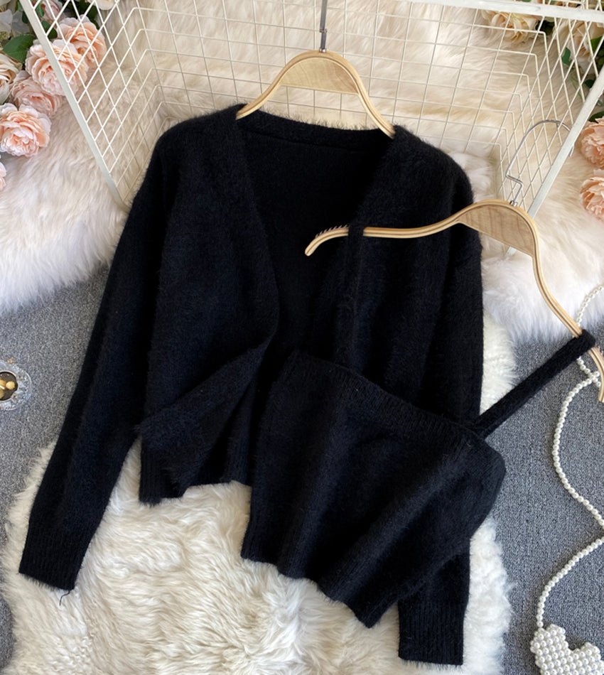 Pullover stylischer zweiteiliger Pullover 055