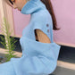 Uniquely designed turtleneck sweater loose long-sleeved sweater  079