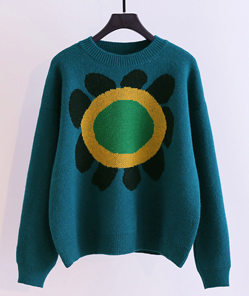 Pullover süßer Langarmpullover 063