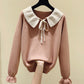 Sweet long-sleeved knitted sweater  102