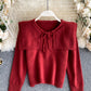 Pull à revers au design unique 088