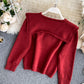 Pull à revers au design unique 088