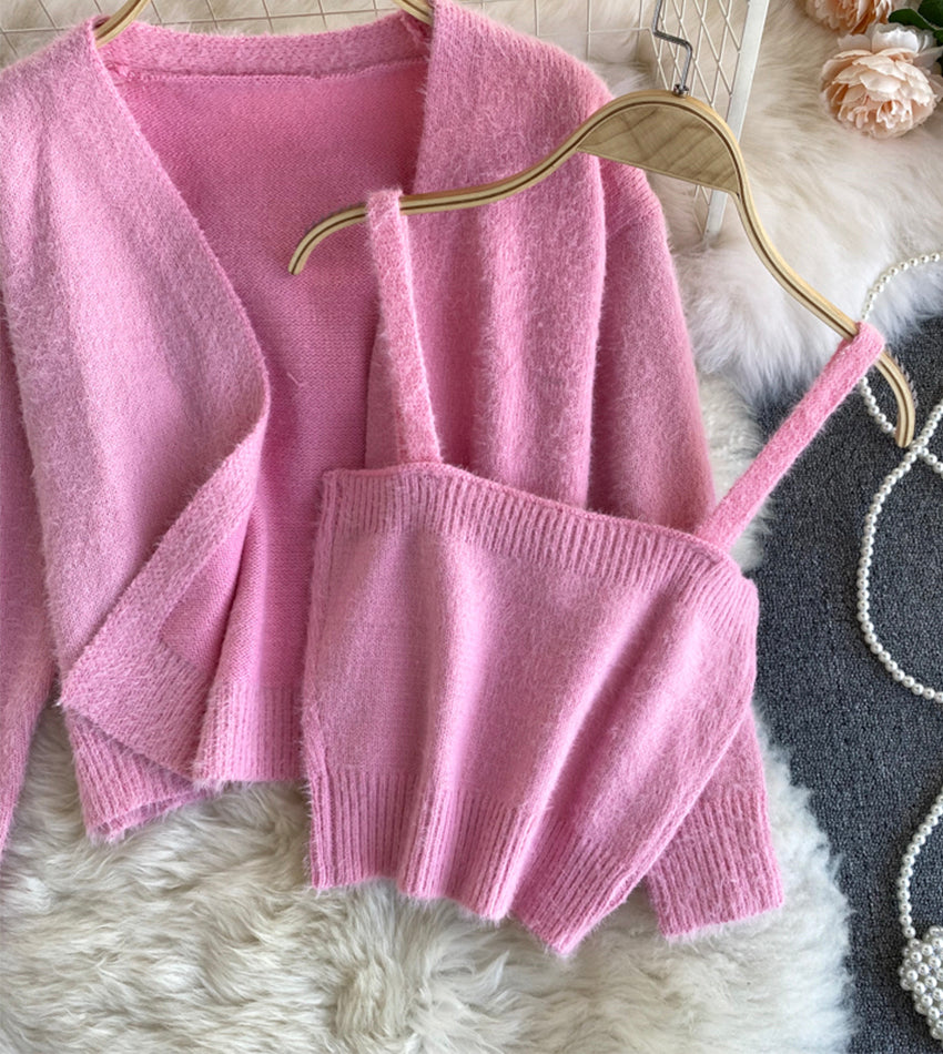 Pullover stylischer zweiteiliger Pullover 055