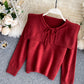 Pull à revers au design unique 088