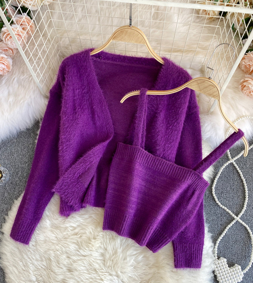Pullover stylischer zweiteiliger Pullover 055