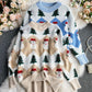 Sweater cute Christmas pattern sweater  059