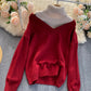 Stylish long sleeve sweater high neck sweater  053