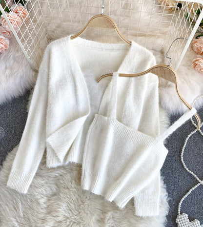 Pullover stylischer zweiteiliger Pullover 055