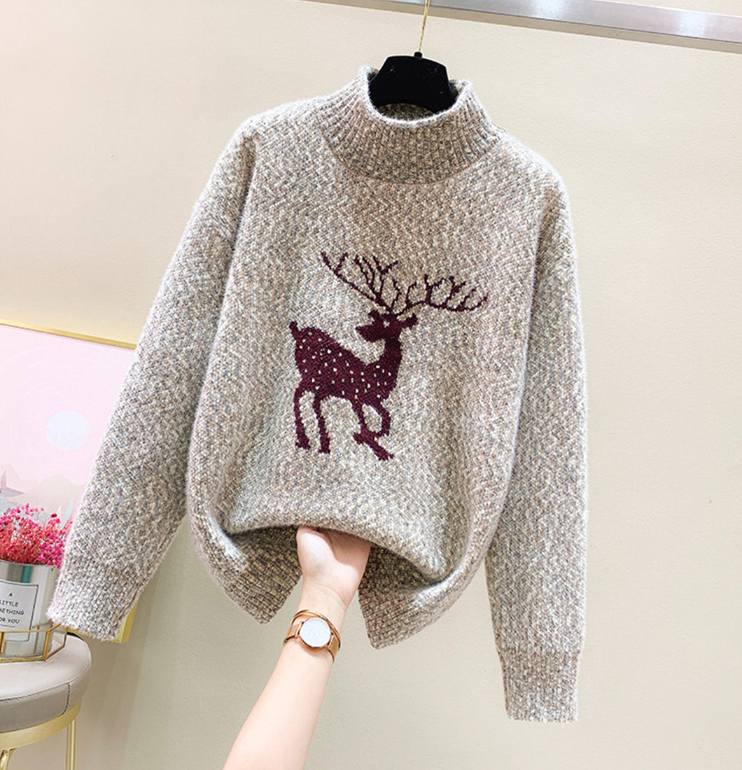 Süßer Langarmpullover 050