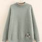 Sweater Saturday thick sweater  074