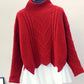Pull élégant en deux pièces 080
