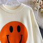 Süßer Smiley-Pullover 057