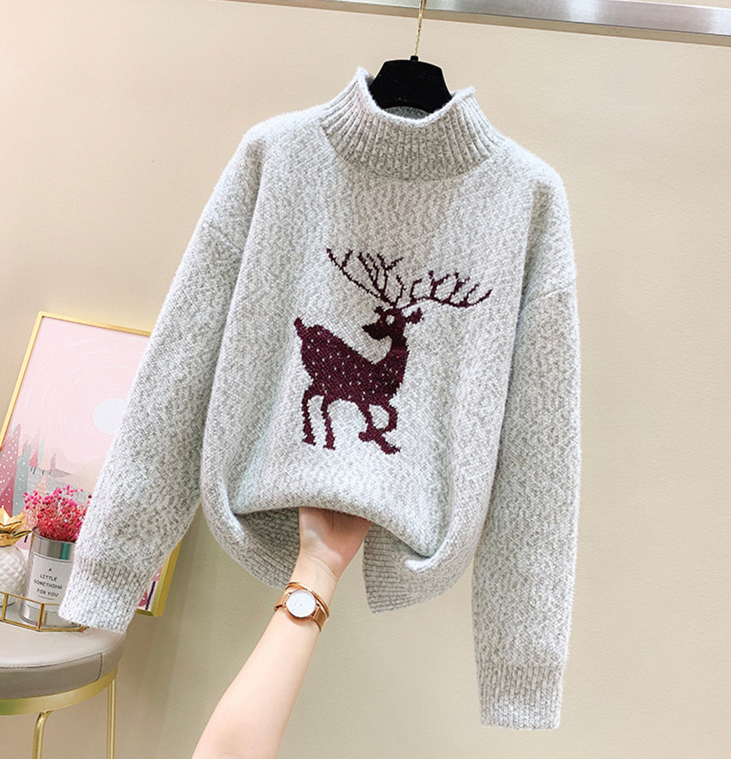Süßer Langarmpullover 050