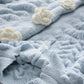 Lovely flowers long sleeve cardigan sweater  027