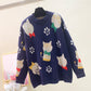 Lovely loose long sleeve sweater  049