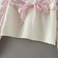 Cute lace up sweater  042