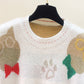 Lovely loose long sleeve sweater  049