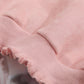 Simple round neck long sleeve tops  070