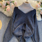 Stylish long sleeve sweater high neck sweater  053
