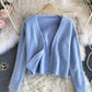 Pullover stylischer zweiteiliger Pullover 055
