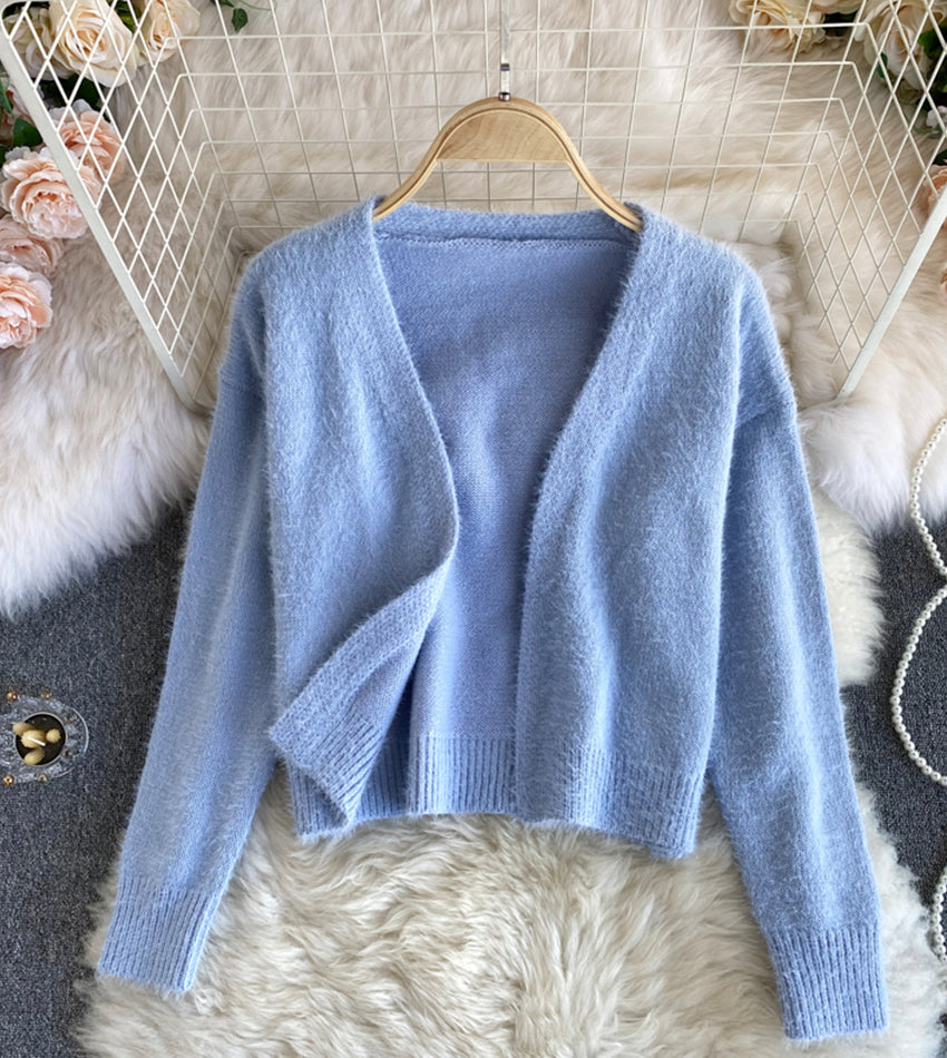 Pullover stylischer zweiteiliger Pullover 055