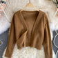 Pullover stylischer zweiteiliger Pullover 055