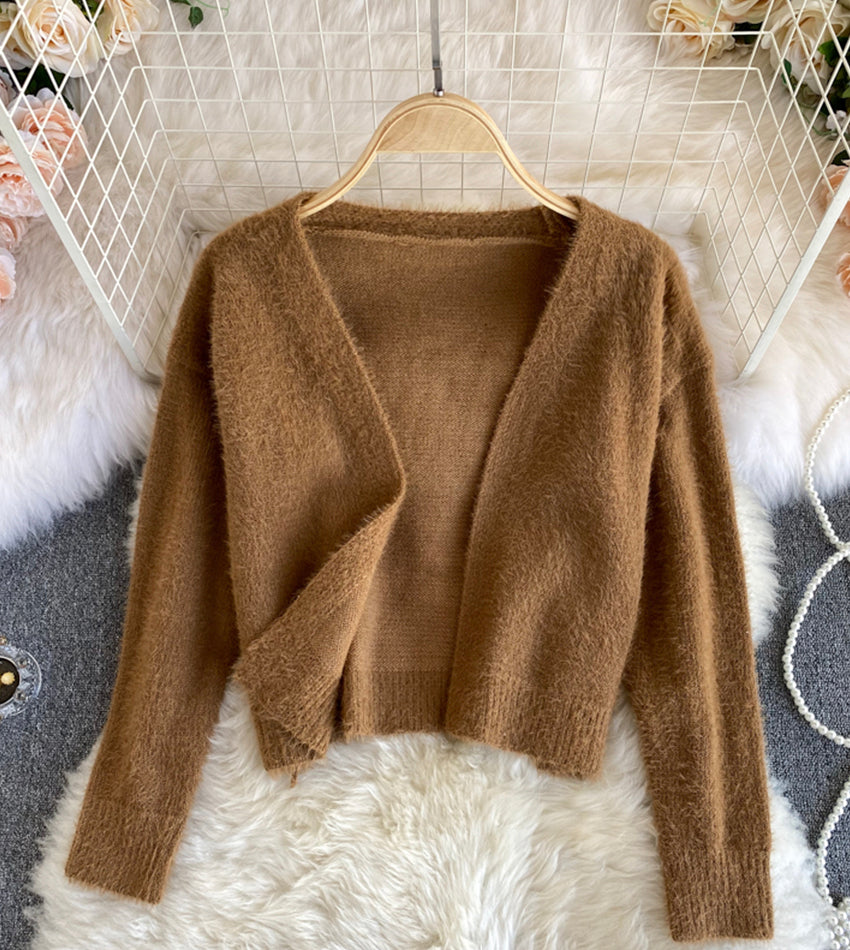 Pullover stylischer zweiteiliger Pullover 055