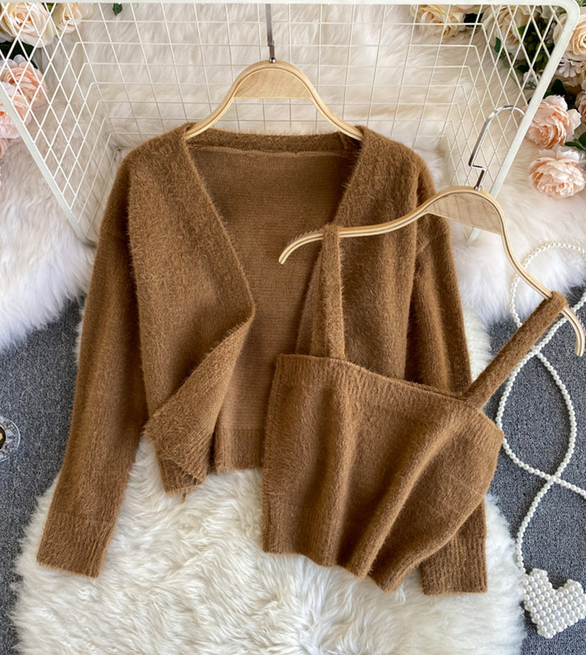 Pullover stylischer zweiteiliger Pullover 055